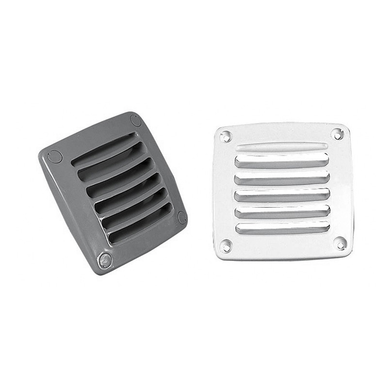 GREY LOUVERED VENT MM.92X92