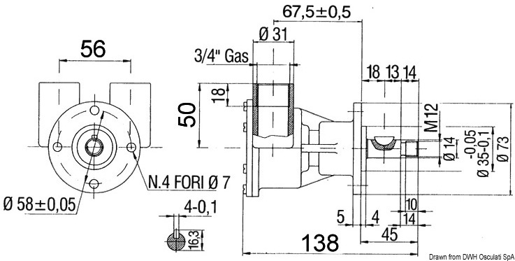 NAUCO Pumpe FPR044