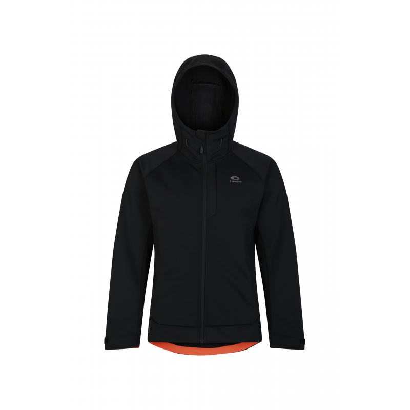 BLACK SOFTSHELL JACKET