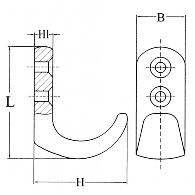HAKENInox 316 cf. 5 st.
