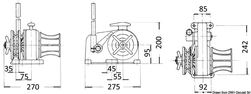 ITALWINCH Handwinde Giglio