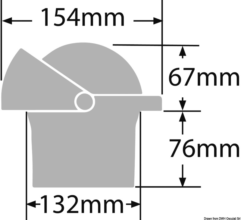 RITCHIE Kompasse Wheelmark 4'' 1/2 (114 mm)