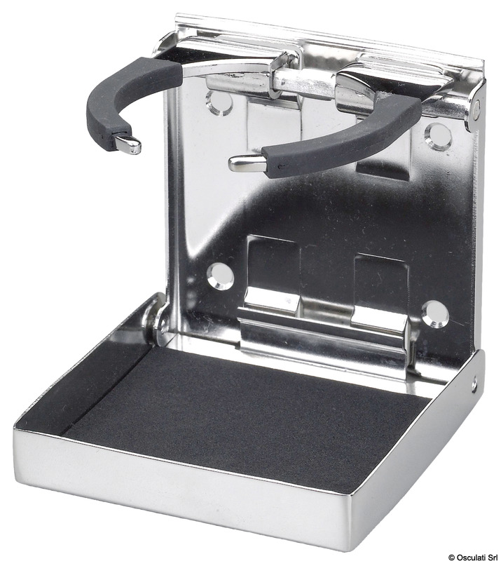 Glas-/Dosenhalter, faltbar und verstellbar
