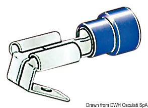 Vorisolierte Doppel-Faston Piggy-Back 6,3 mm