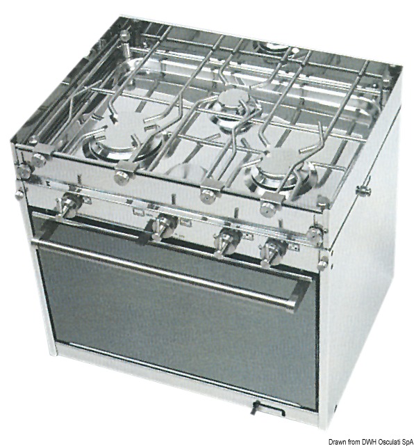 Gasherd Serie TECHIMPEX "Topline"