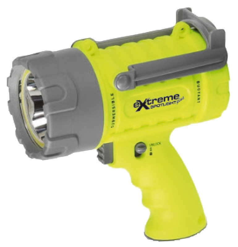 Wasserdichte LED-Handlampe Extreme, wiederaufladbar.