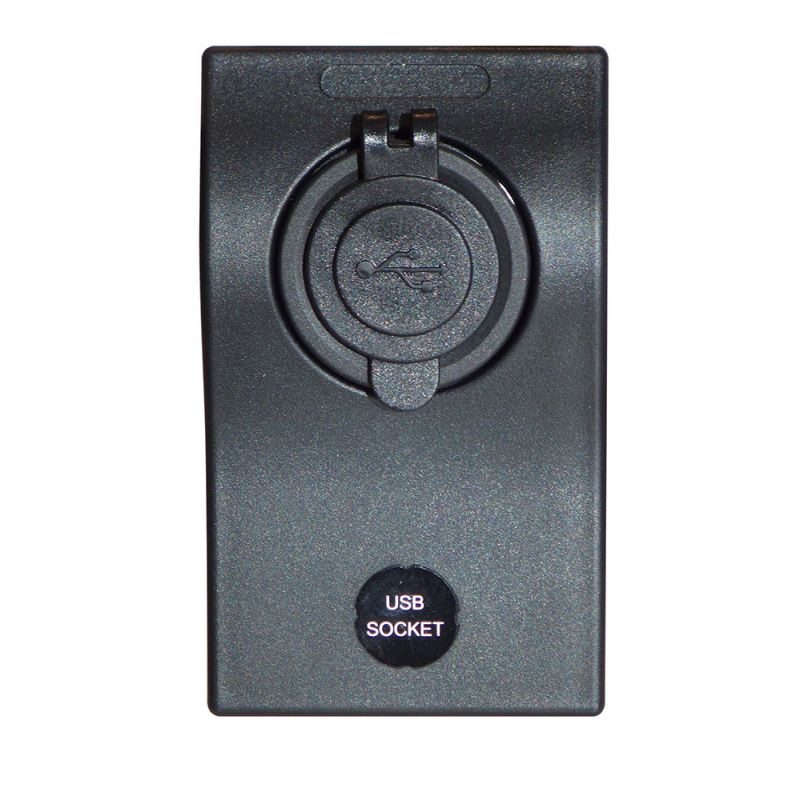 PANEL WITH TWO USB SOCKET