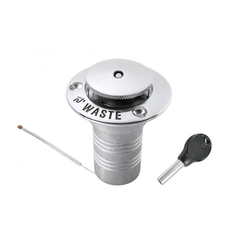 EINFÜLLSTUTZEN Inox 316 WASSER M/SCHLÜSSEL
