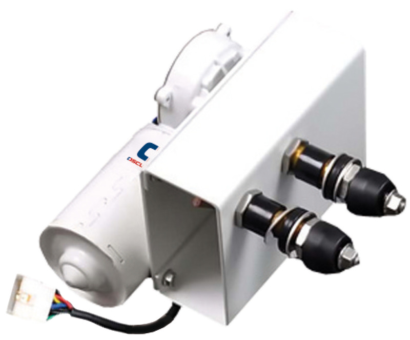 Motor Serie 100 W für max. 900 mm lange Wischarme und max. 1000 mm lange Wischblätter