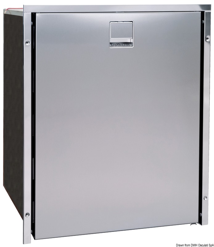 ISOTHERM Kühlschrank mit Clean touch Frontpanel aus Edelstahl
