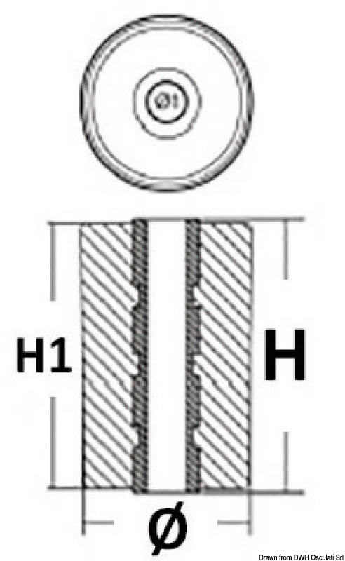 Anode für Volvo DPH / DPR Ablass