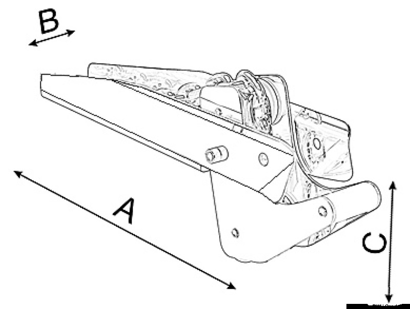 Leichte Bugrolle mit Wippe - Compact