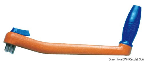 Schwimmfähige Winschkurbeln
