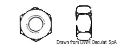 UNI 5588 Sechskantmuttern DIN 934