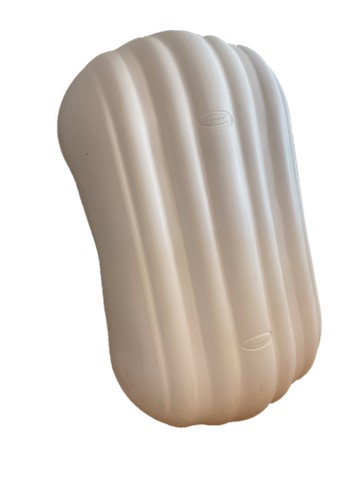 Fender f. Bootswand/Heck 560 mm weiß