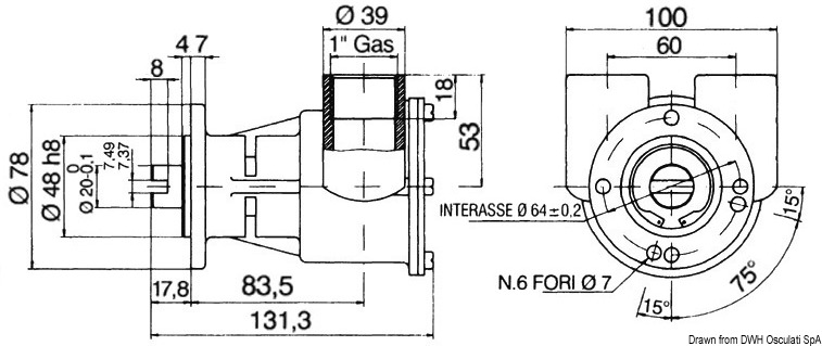 NAUCO Pumpe FPR046