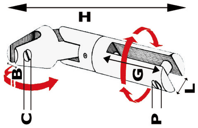 Ankerwirbel mit Doppelgelenk