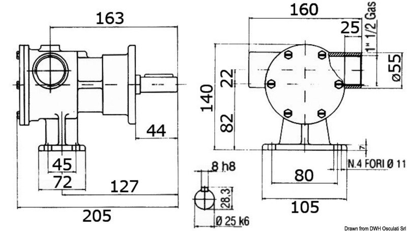 NAUCO Pumpe 40