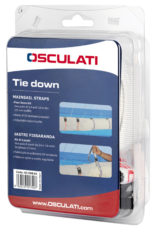 Tie Down Befestigungsgurte für Großsegel