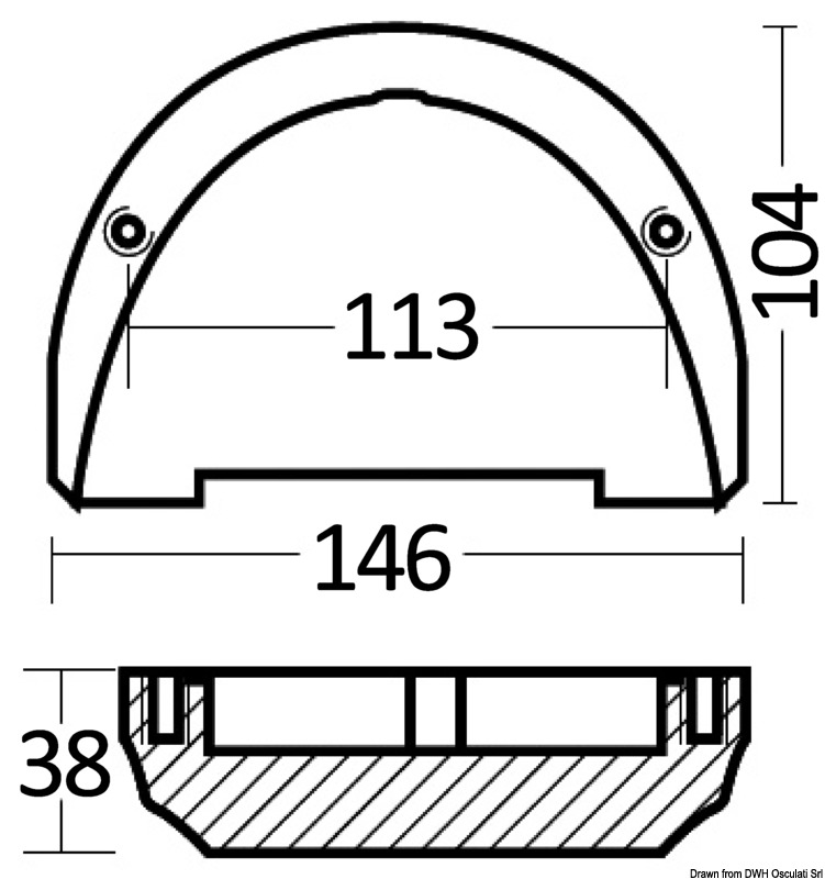 Fußanode Duo Prop (auch für Motorfuß Cobra Omc)