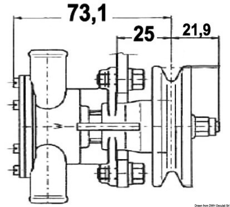 NAUCO Pumpe FPR 313
