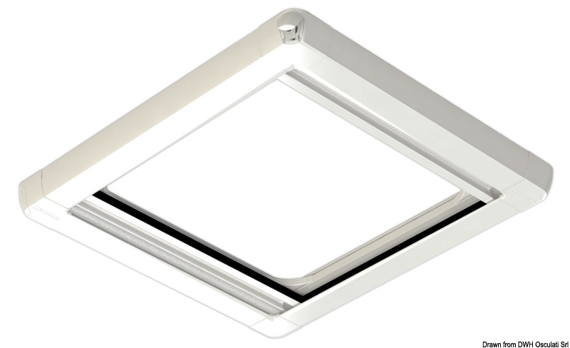 DOMETIC Surface SkyScreen Verdunkelungsrollo und Mückennetz - Aufbaumodell