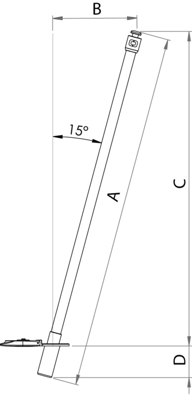 Flexibles Gestänge für Mickey-System