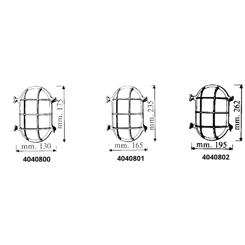 OVAL BULKHEAD LIGHT