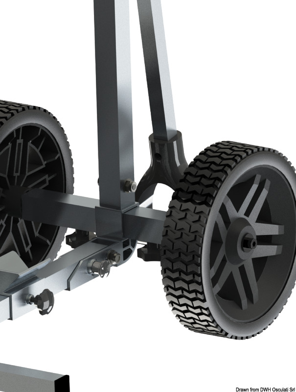Motorständer ODESEA TX-65 mit Rädern und faltbar