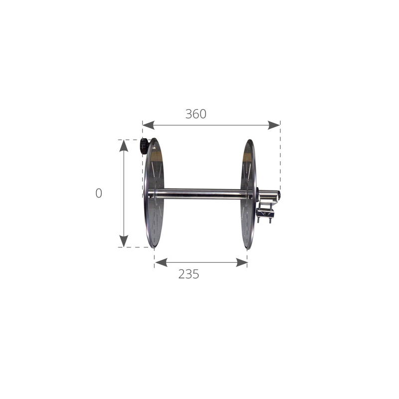 STAINLESS STEEL ROPE SPOOLER