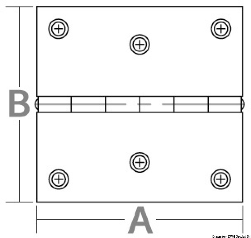 Scharniere 1,3 mm