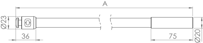 Flexibles Gestänge für Mickey-System