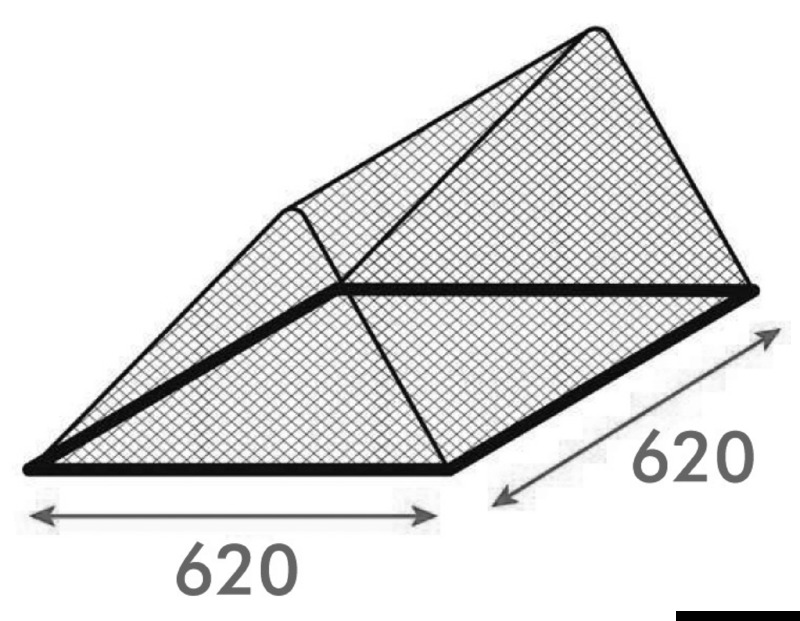 Externes Mückennetz für Lukeneinstiege
