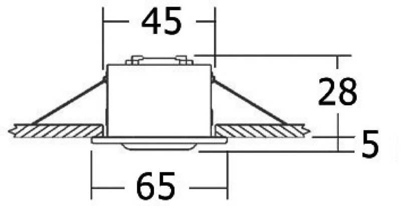 ALTAIR kompakte LED-Leuchte, schwenkbar