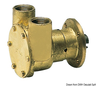 NAUCO Pumpe FPR043, mit Flansch