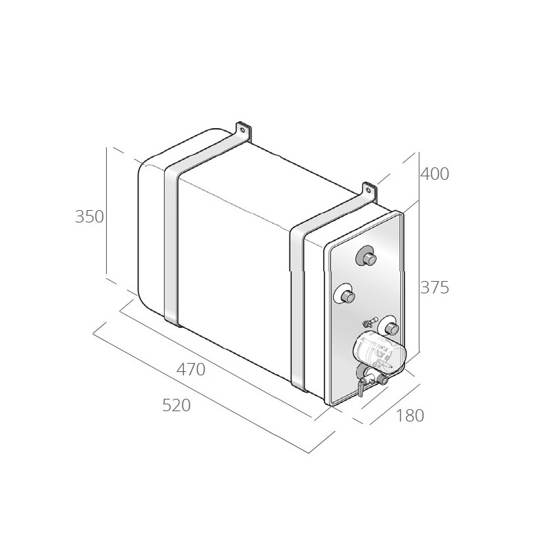 BOILER 16 LT Inox BX