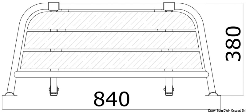Heck-Badeplattformen für Segelboote / Motorsegler