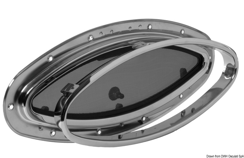 Bullaugen von SCM mit elliptische form