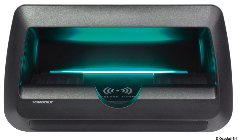ROKK Cove LED - Wasserdichtes drahtloses Ladegerät - 3 Spulen 15 W
