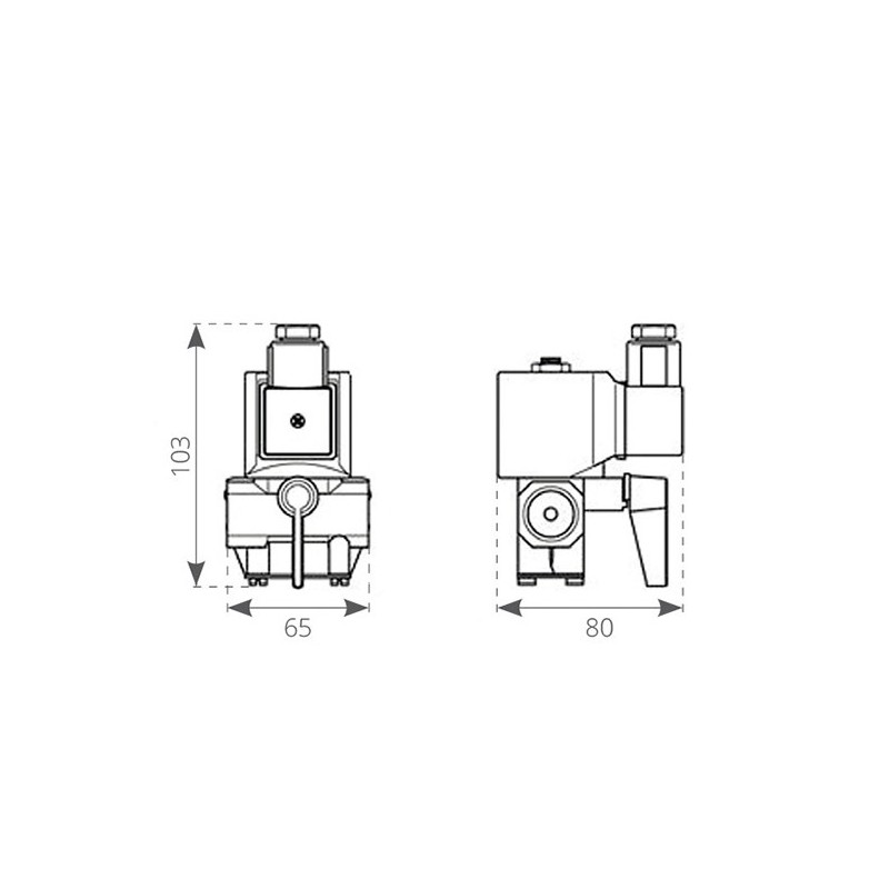 ELEKTROVENTIL 12V 1818082