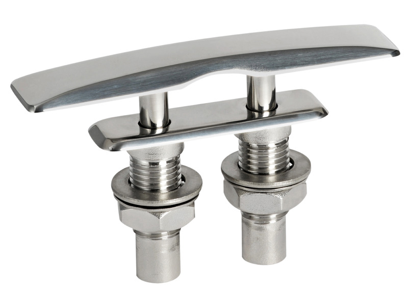Extrem flache, versenkbare Klampe des Typs Flat
