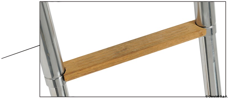 Ausziehbare Badeleiter Top Line