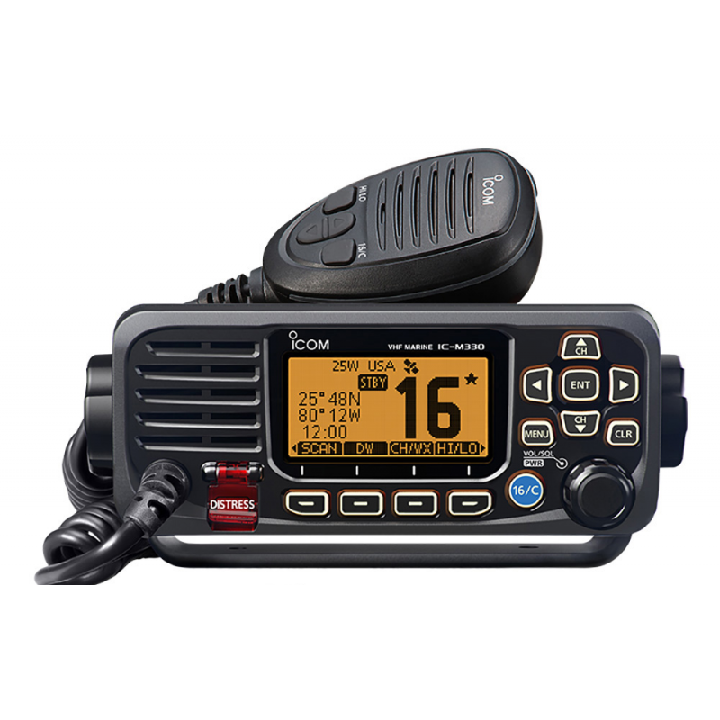 BLACK VHF WITH GPS