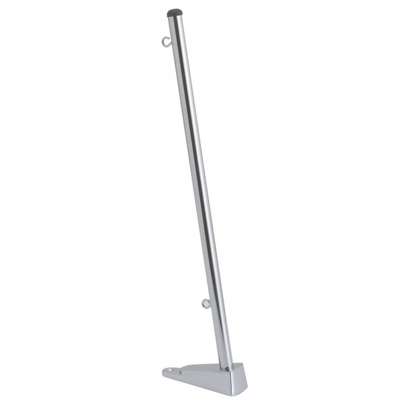 CHROMED BRASS FLAGPOLE