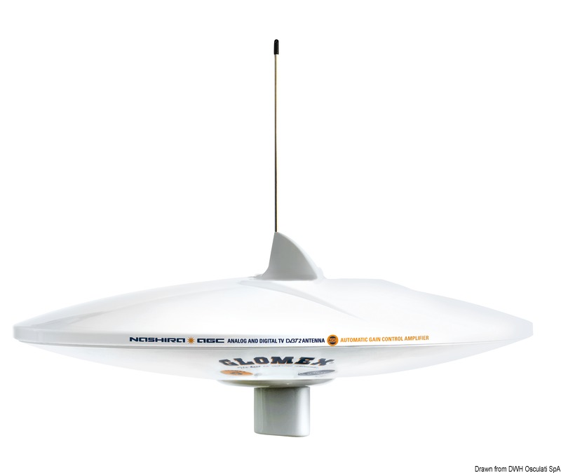 TV-Antenne GLOMEX Nashira AGC/DAB/AM-FM