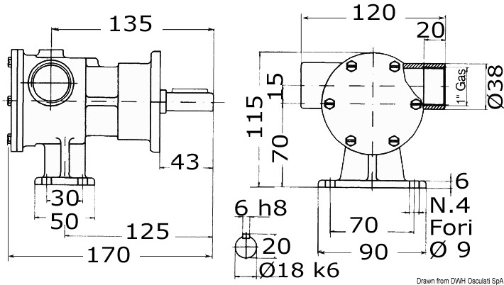 NAUCO Pumpe 36