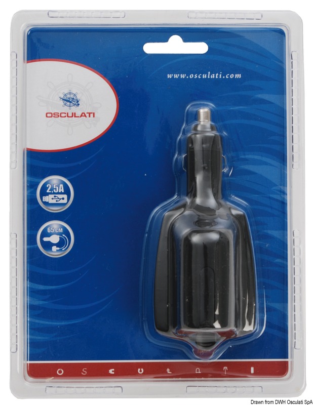 Doppel-USB + mikro USB + Stormbuchse 8 A