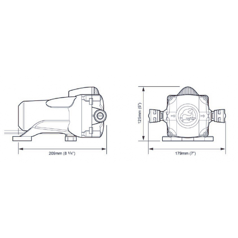 12V - PSI 30 - CAPACITY LT/MIN 8