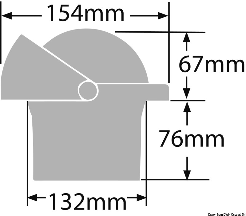 RITCHIE Kompasse Navigator 4'' 1/2 (114 mm) m. Kompensiereinrichtungen u. Beleuchtung