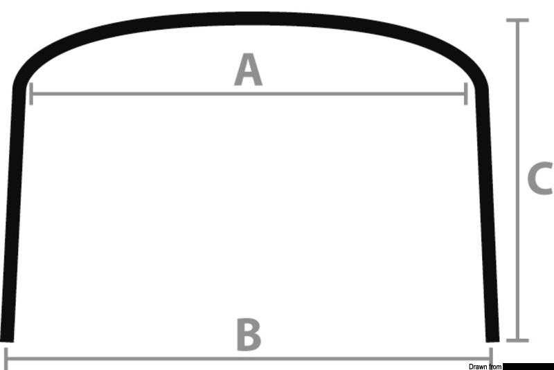 Hohes Sonnenverdeck mit 3 Bögen